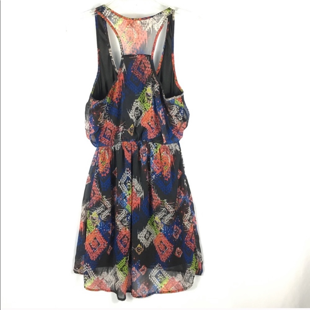 Eyeshadow Aztec Racer Back Dress - Picture 4 of 5